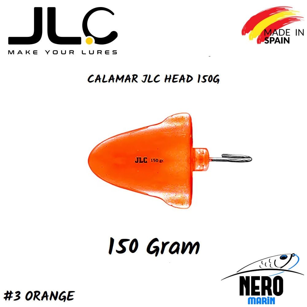 JLC Calamar Silikon Kalamar Yedek Kafa 150gr. #3 Orange