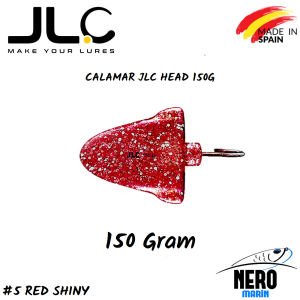 JLC Calamar Silikon Kalamar Yedek Kafa 150gr. #5 Red Shiny