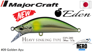 MC Finetail Eden 50H 5.5gr. # 09 Golden Ayu