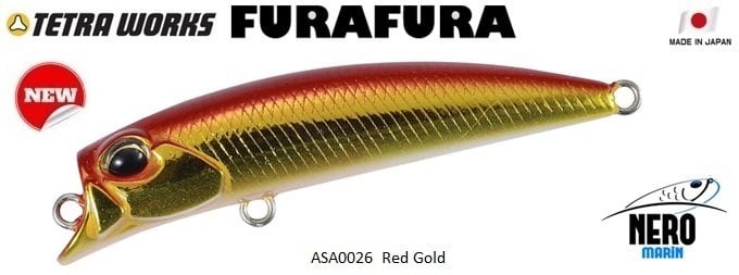 Tetra Works Furafura ASA0026 / Gold Red