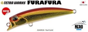 Tetra Works Furafura ASA0026 / Gold Red