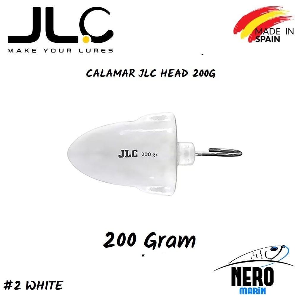 JLC Calamar Silikon Kalamar Yedek Kafa 200gr. #2 White