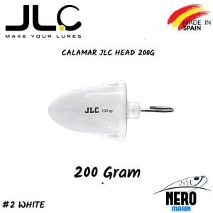 JLC Calamar Silikon Kalamar Yedek Kafa 200gr. #2 White