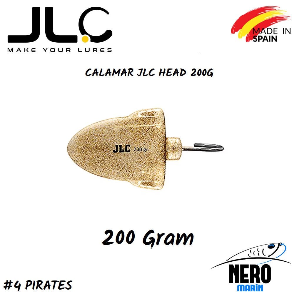 JLC Calamar Silikon Kalamar Yedek Kafa 200gr. #4 Pirates