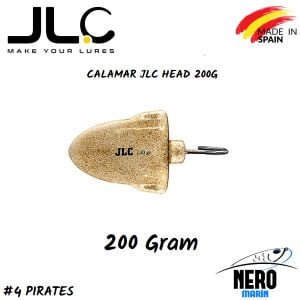 JLC Calamar Silikon Kalamar Yedek Kafa 200gr. #4 Pirates