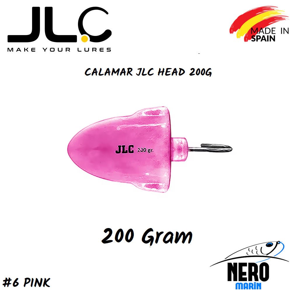 JLC Calamar Silikon Kalamar Yedek Kafa 200gr. #6 Pink
