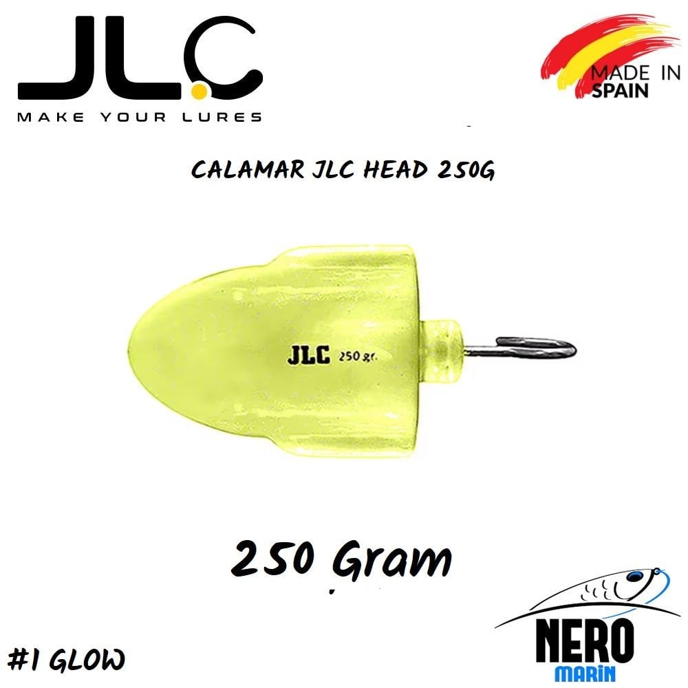 JLC Calamar Silikon Kalamar Yedek Kafa 250gr. #1 Glow