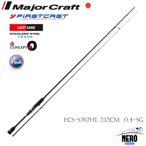 MC Firstcast LRF Kamış Solid Uç FCS-S762UL 232cm 0.4-5g