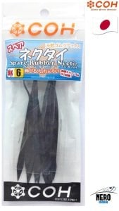 COH Repl. Natural Rubber Nectie BK