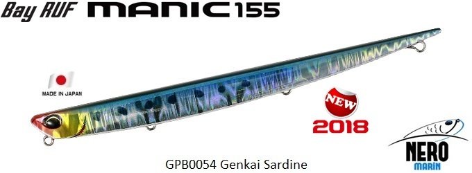 Bay Ruf Manic 155  GPB0054 / Genkai Sardine
