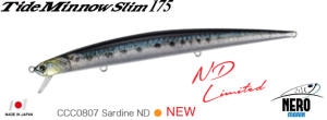 Tide Minnow Slim 175 ACC0807 / Sardine ND