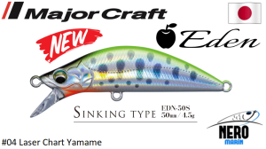 MC Finetail Eden 50S 4.5gr. # 04 Laser Chart Yamame