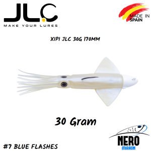 JLC Xipi Silikon Kalamar 30gr. #7 Blue Flashes