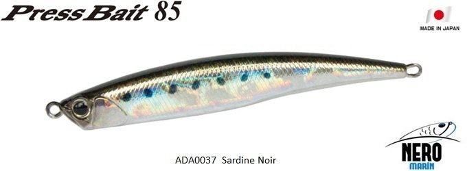 Press Bait 85  ADA0037 / Sardine Noir