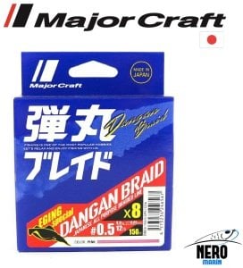 MC Dangan Braid İp DB8 PE 0.5/0.05mm/12Lb/4.8kg/150 metre Pink
