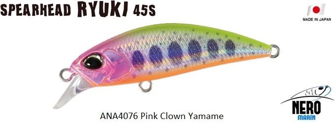 Duo Spearhead Ryuki 45S ANA4076 Pink Clown Yamame