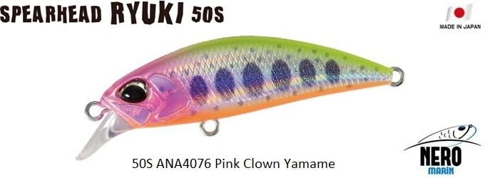 Duo Spearhead Ryuki 50S ANA4076 Pink Clown Yamame