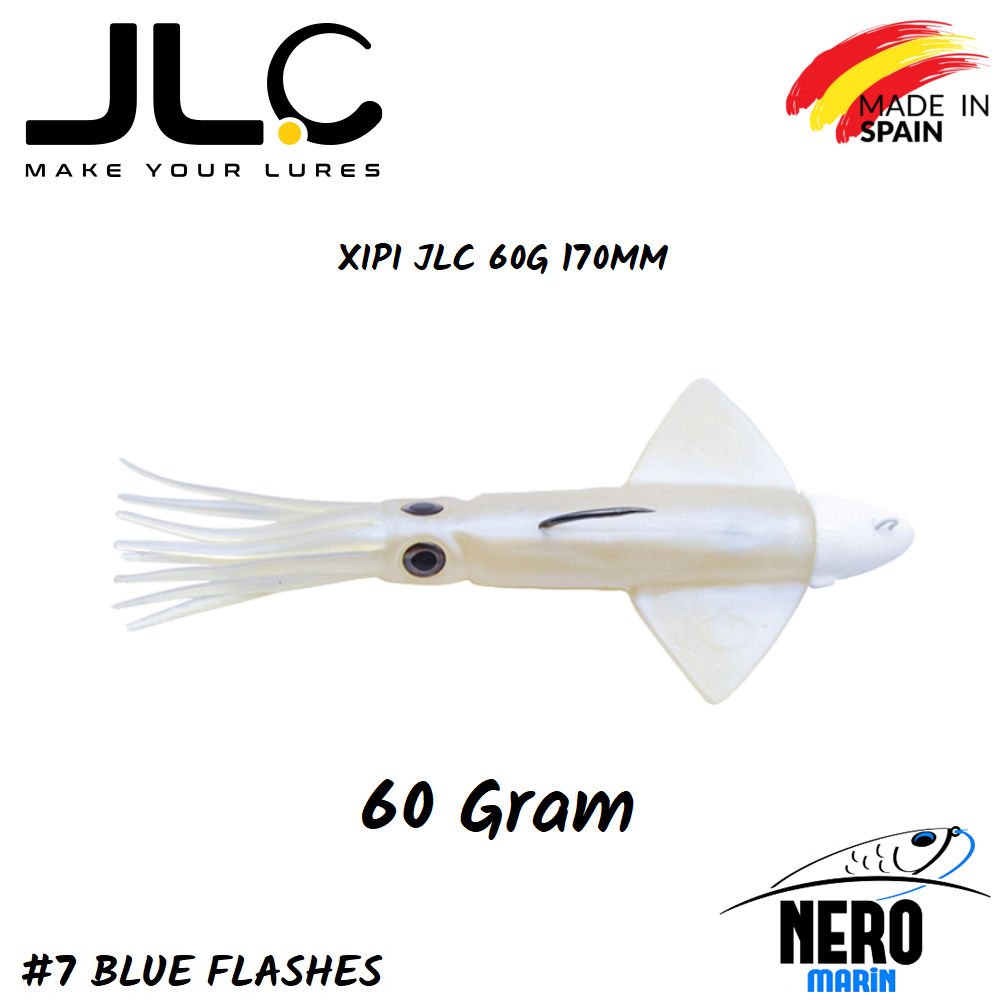 JLC Xipi Silikon Kalamar 60gr. #7 Blue Flashes