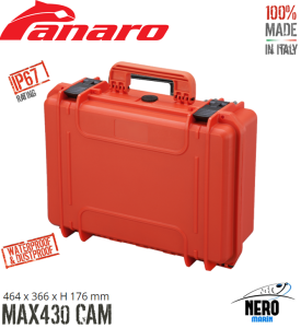 Panaro Max 430 CAM Çanta 464*366*176mm. Turuncu