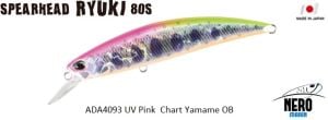 Duo Spearhead Ryuki 80S ADA4093 UV Pink  Chart Yamame OB