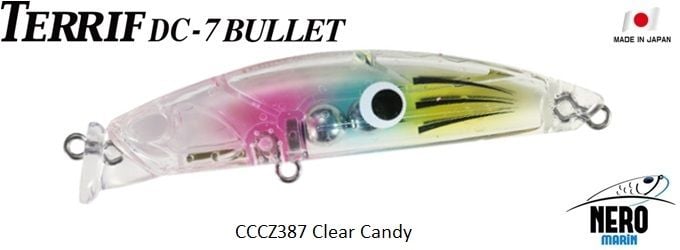 Duo Terrif DC- 7 Bullet CCCZ387 Clear Candy