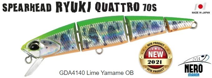Spearhead Ryuki Quattro 70S GDA4140 Lime Yamame OB
