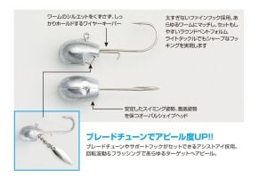 Decoy SV-53 Bottom Drive Jighead #3 5gr (4 Adet / Paket)