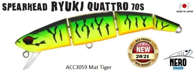 Spearhead Ryuki Quattro 70S ACC3059 Mat Tiger