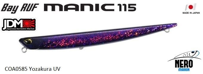Duo Bay Ruf Manic 115 COA0585 Yozakura UV