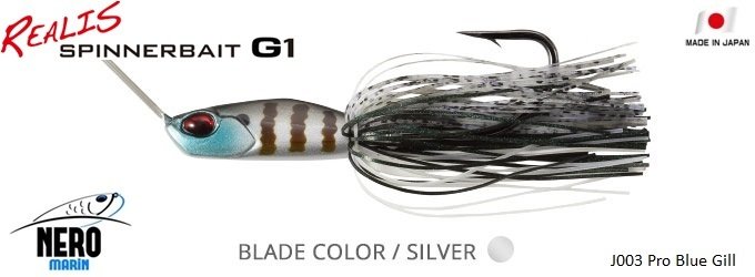 Realis Spinnerbait G1  J003 / Pro Blue Gill