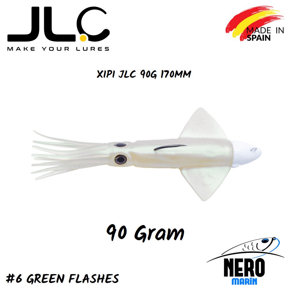 JLC Xipi Silikon Kalamar 90gr. #6 Green Flashes
