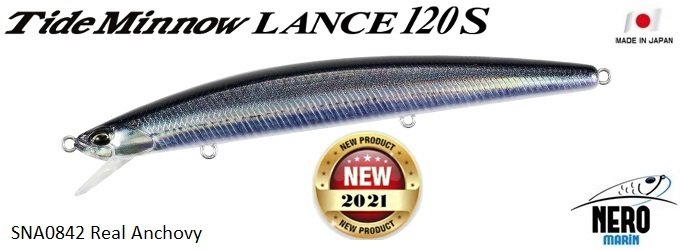 Duo Tide Minnow Lance 120S SNA0842 Real Anchovy