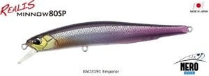 Realis Minnow 80SP GSO3191 / Emperor