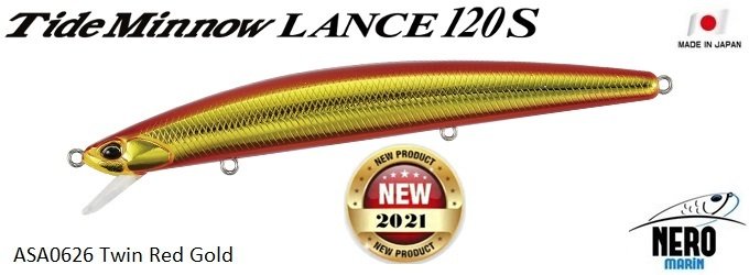 Duo Tide Minnow Lance 120S ASA0626 Twin Red Gold
