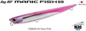 Duo Bay Ruf Manic Fish 99 CSI0620 UV Clear Pink