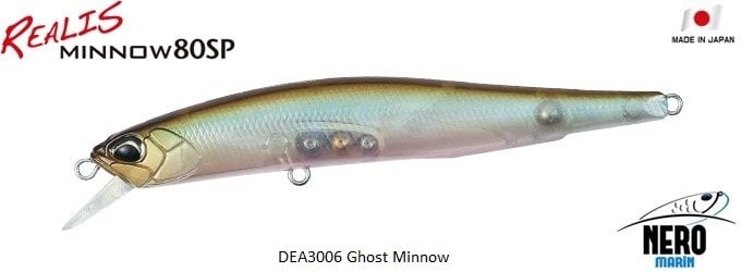 Realis Minnow 80SP DEA3006 / Ghost Minnow