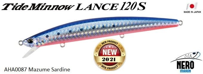 Duo Tide Minnow Lance 120S AHA0087 Mazume Sardine