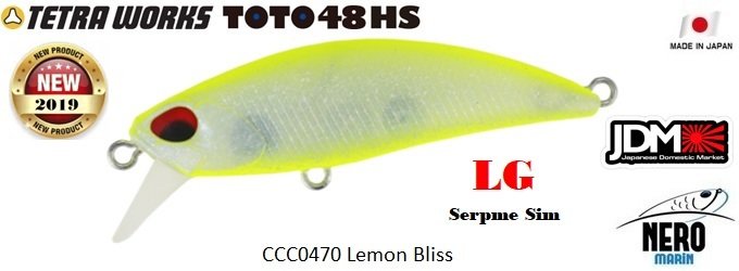 Tetra Works Toto 48HS  CCC0470 / Lemon Bliss
