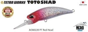 Tetra Works Toto Shad 48S  AOA0220 / PT Red Head