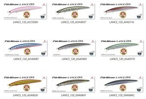 Duo Tide Minnow Lance 120S ADA0037 Sardine Noir