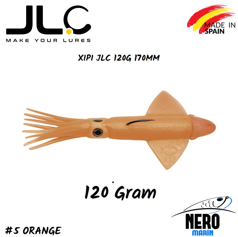 JLC Xipi Silikon Kalamar 120gr. #5 Orange
