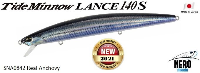 Duo Tide Minnow Lance 140S SNA0842 Real Anchovy