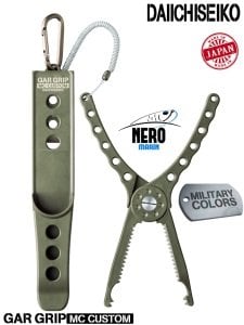 Daiichiseiko Gar Grip MC Custom + Holster Foliage Green