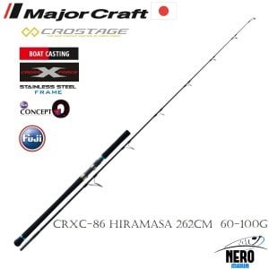 MC New Crostage CRXC-86HIRAMASA Offshore Biggame Casting Kamış 262cm 60-100g