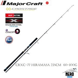 MC New Crostage CRXC-77HIRAMASA Offshore Biggame Casting Kamış 235cm 60-100g