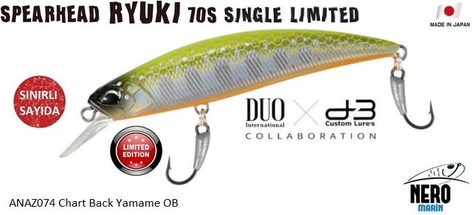 Spearhead Ryuki 70S D3 ANAZ074 Chart Back Yamame OB