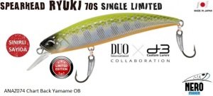 Spearhead Ryuki 70S D3 ANAZ074 Chart Back Yamame OB