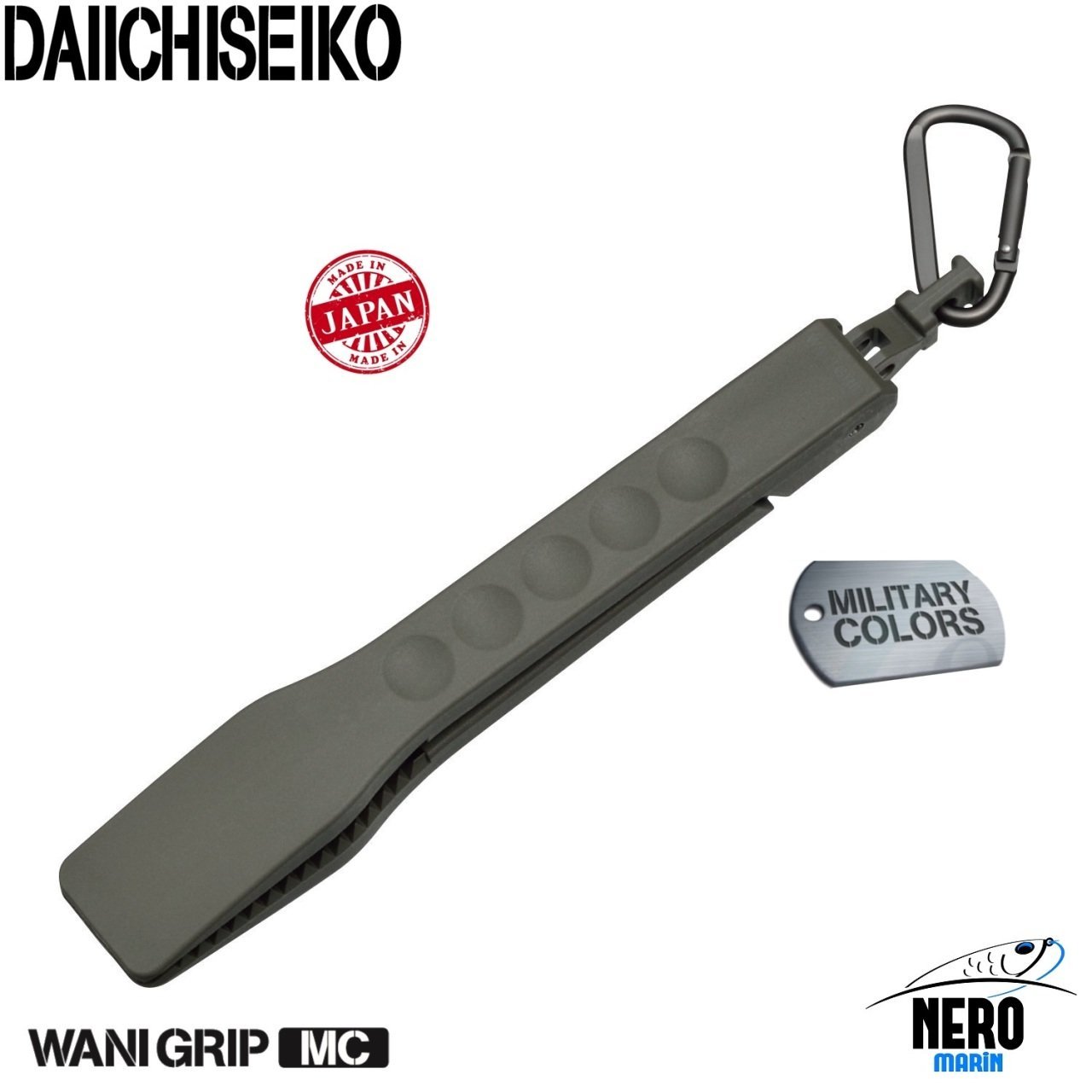 Daiichiseiko Wani Grip MC 26cm. Foliage Green