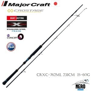 MC New Crostage CRXC-762ML Offshore Casting Kamış 2 Eşit Parça 231cm 15-60g