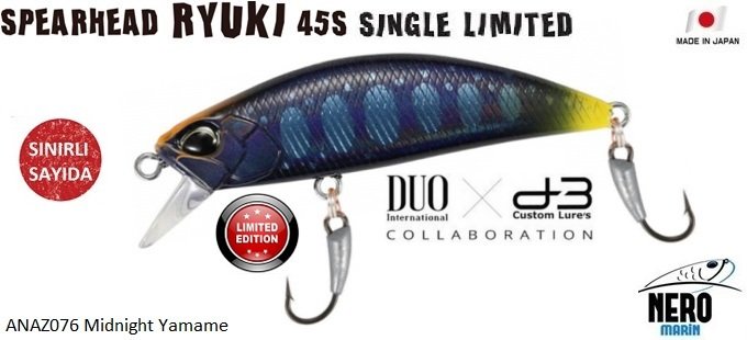 Spearhead Ryuki 45S D3 ANAZ076 Midnight Yamame